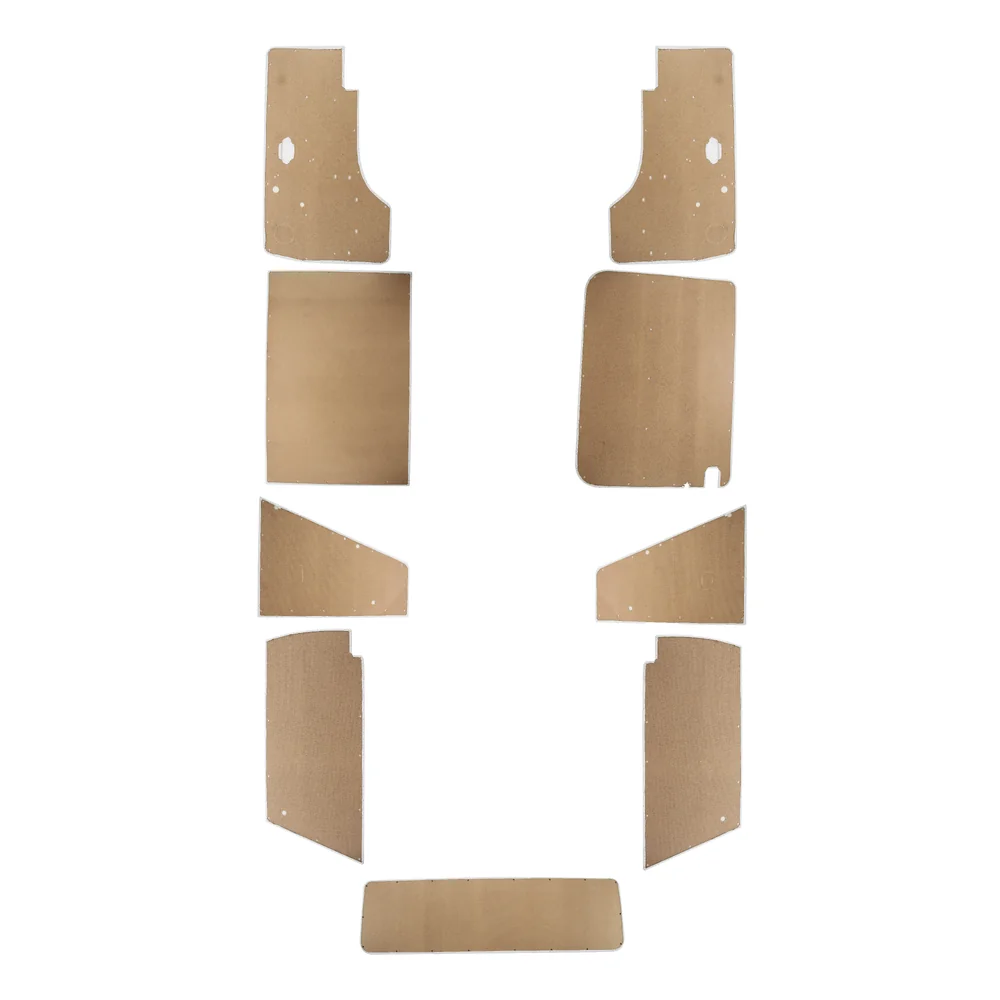 Elevalunas manual Luxe para VOLKSWAGEN Transporter T25 (08/1978-07/1985) - Color blanco - 9 piezas