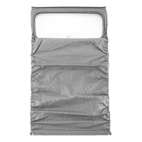Cormorant grey convertible top for 2cv saloons (09/1957-07/1990) - small grain canvas
