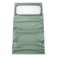 Capota verde jade con fijación interior para 2CV Berlina 57-> - lona reforzada