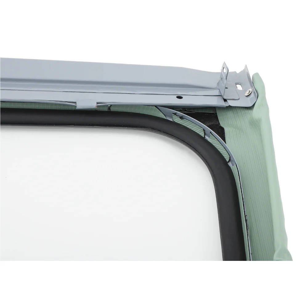 Capote vert jade à fixation intérieure pour 2CV Berline 57 -> - toile renforcée