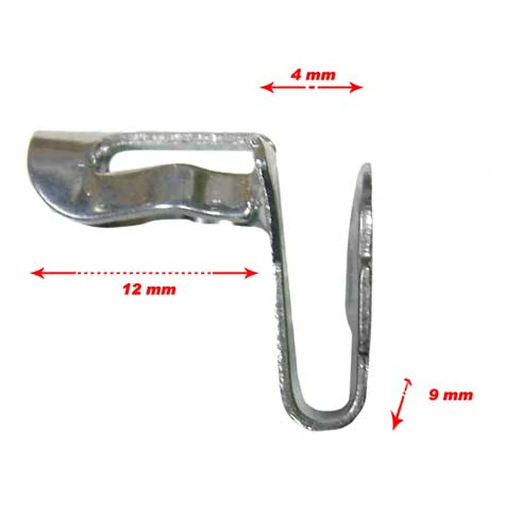Metall-Befestigungsclips für Türverkleidungen für VW Käfer, Karmann-Ghia, Typ 3 und Bay Window Kombi – 70 Stück