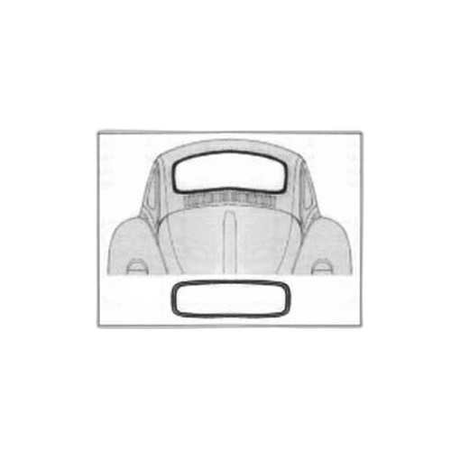 Rear window seals