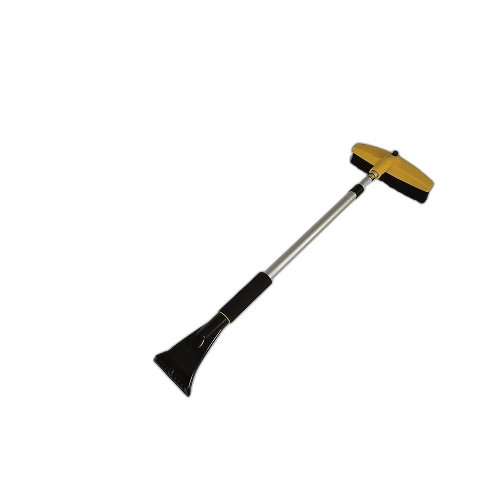Snow brushes and brooms photo
