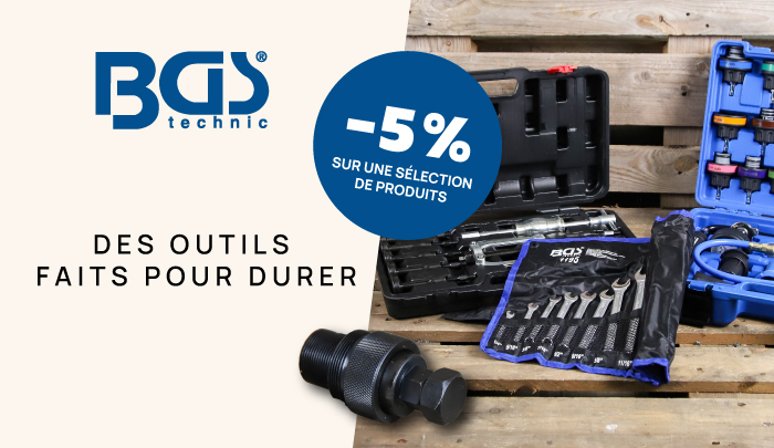 BGS : des outils faits pour durer à -5%