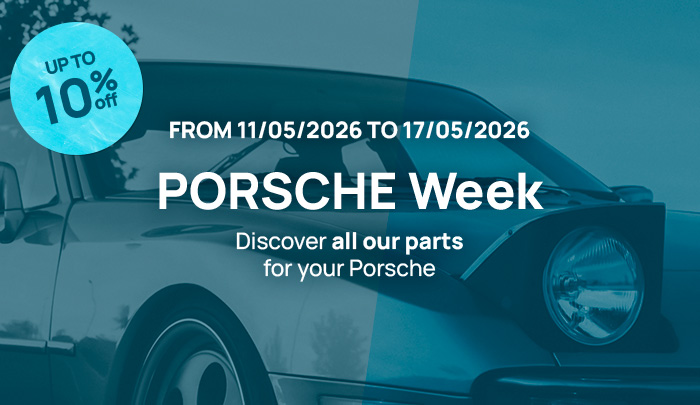 Save up to 10% on a selection of parts to maintain and enhance your Porsche