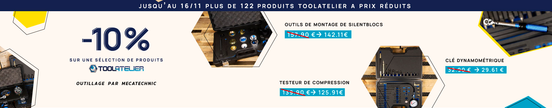 TOOLATELIER : l’outillage conçu par et pour les passionnés, à -10% !