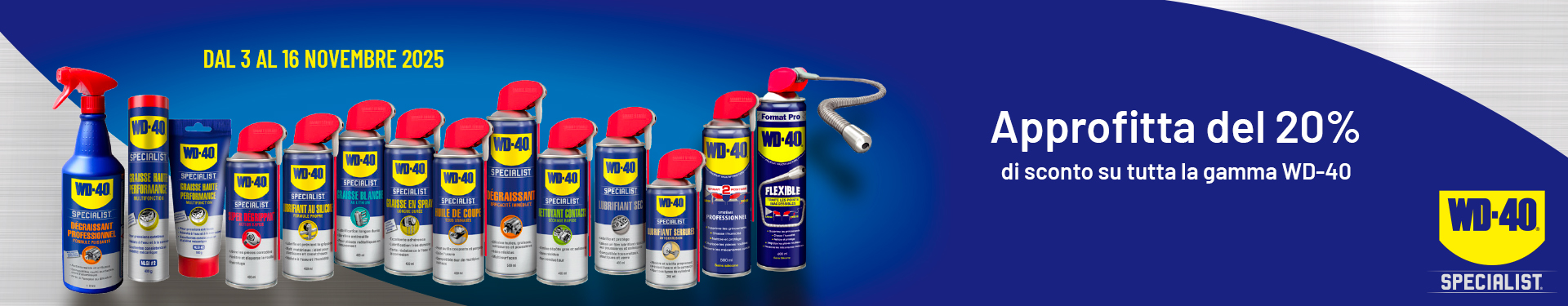 WD-40: la soluzione per tutto… al -20%!