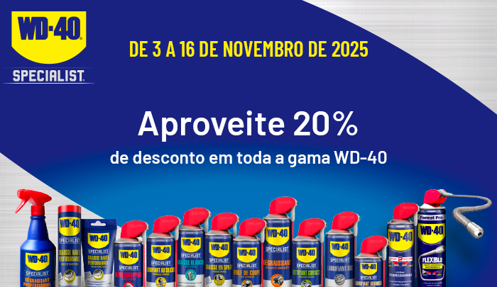 WD-40: a solução para tudo… com -20%!