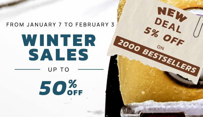 WINTER SALES: up to -50% 